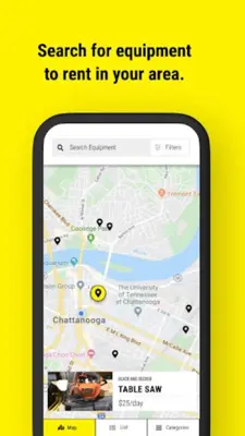 Rent My Equipment android App screenshot 2
